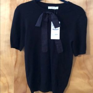 Zara Knit sweater with tie